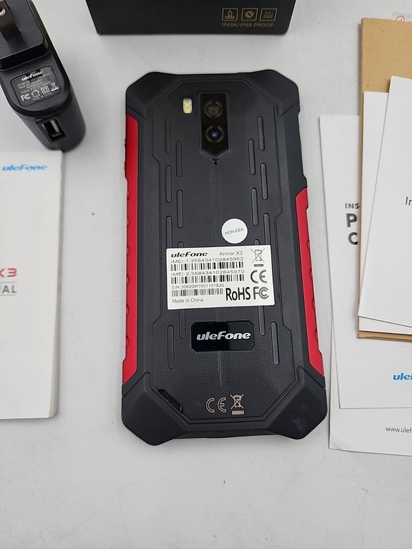 ULEFONE ARMOR X3 RUGGED 2gb 32gb Waterproof 8.0mp Camera 5.5" NO POWER? gallery