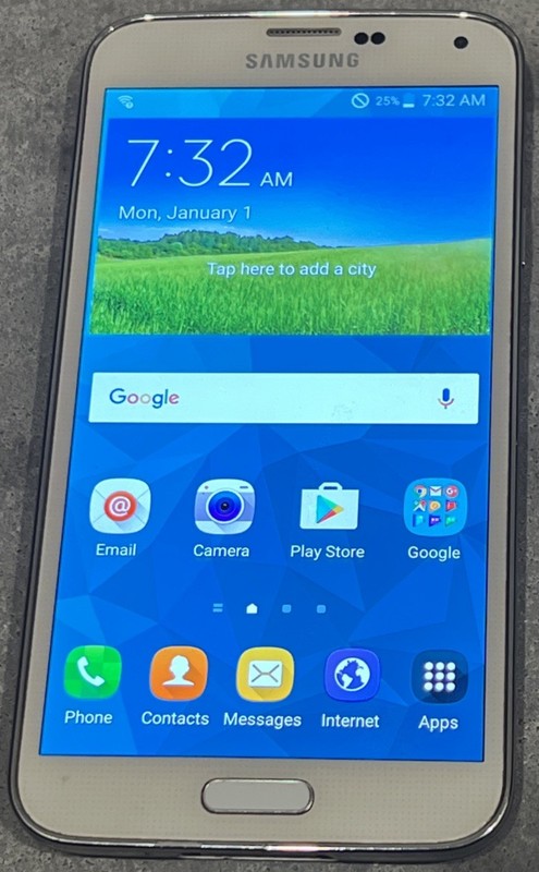 Samsung Galaxy S5 16Gb, SM-G900H, AT&T, Gold, B+ Grade, See Pics & Read In Full