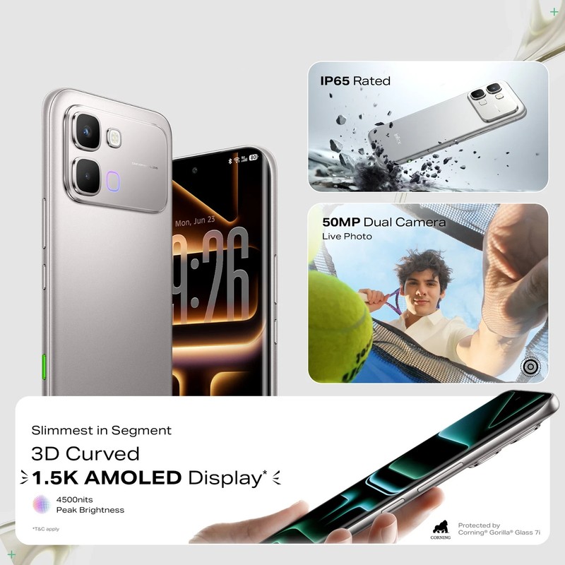 Infinix Note Edge (Lunar 6GB/128GB) MediaTek Dimensity 7100 NFC Global Version gallery