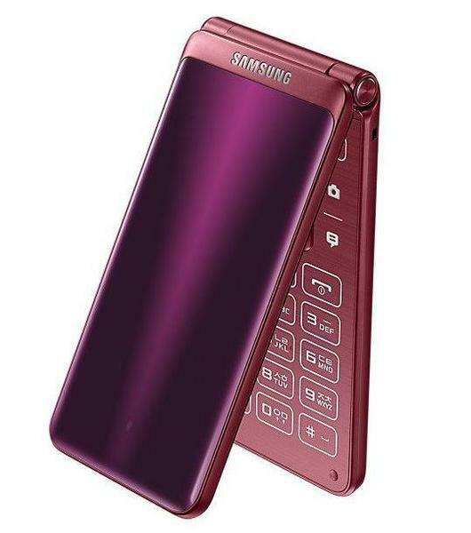 Original Samsung Galaxy Folder 2 G1650 Dual SIM Unlocked 2GB+16GB Red Phone US gallery