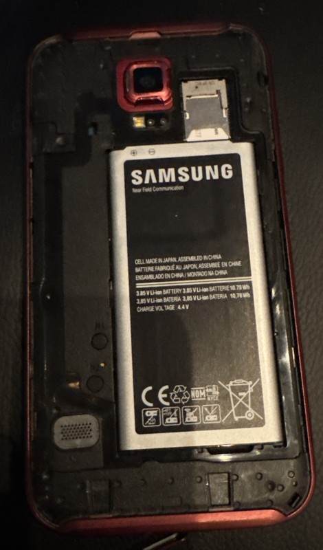 Samsung Galaxy S5 SM-G860P Sport (Sprint) Red 16GB Fast Ship Good Used gallery