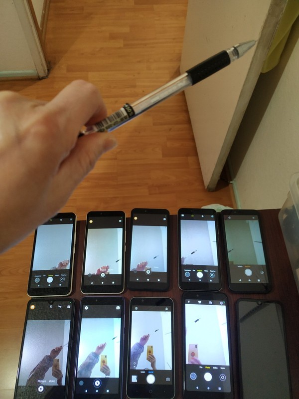 Lot of 10 Mixed Brand VORTEX /coolpad/BLU/NUO and other 16GB Smartphone gallery
