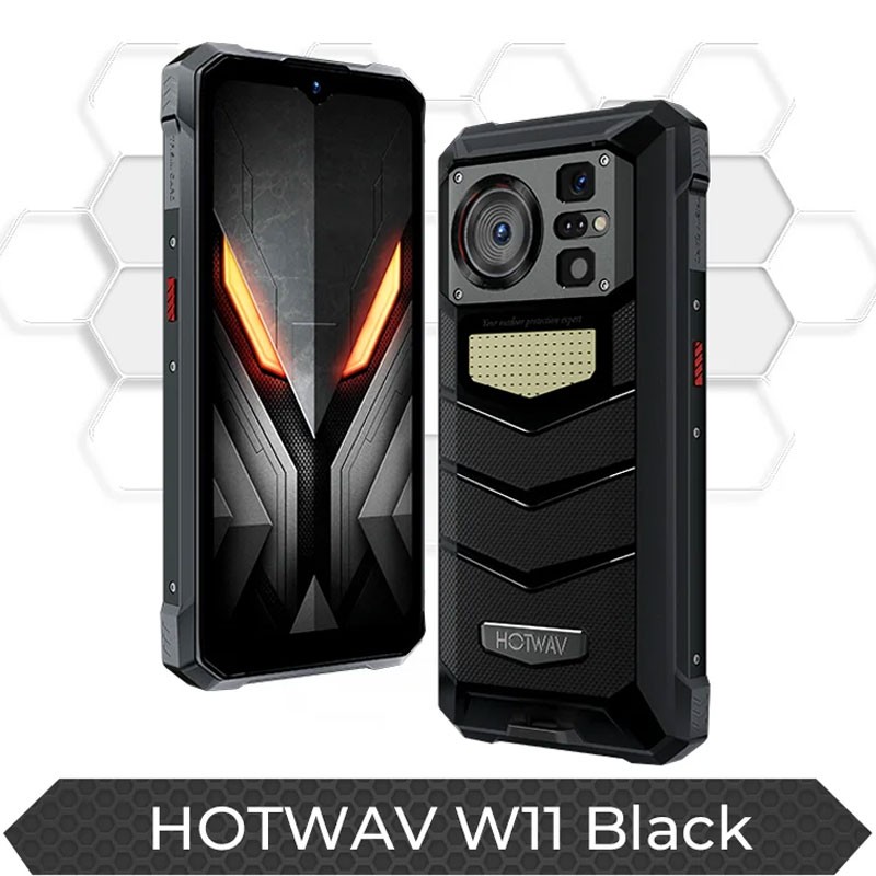 HOTWAV W11 4G LTE Android Rugged Phone Unlocked Mobile 20800mAh Camping Light