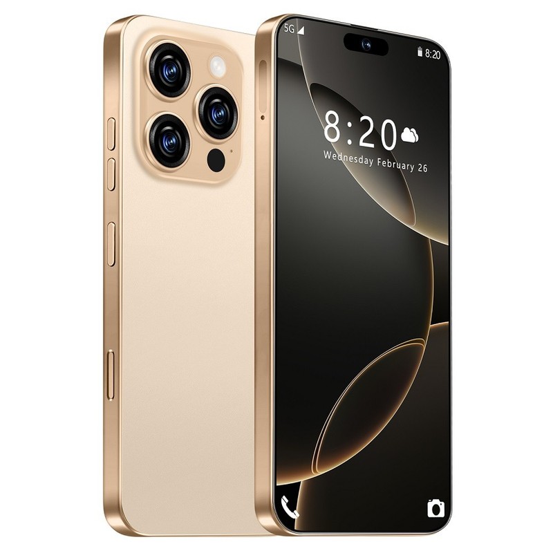 2026 G16 Pro Max 256GB Android Unlocked Cell Phone Dual SIM 5G Mobile Smartphone