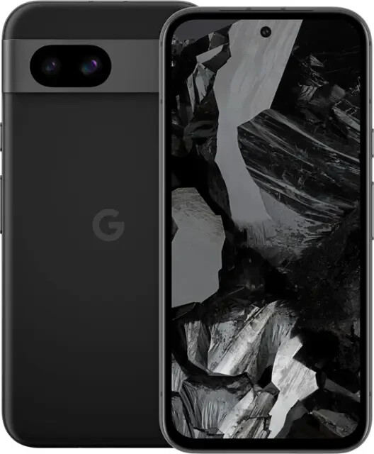 Google Pixel 8a 128GB [GKV4X] Black (Unlocked) – FAIR