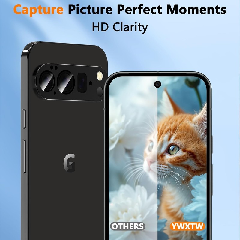 2PCS Camera Lens Screen Protector & Tempered Glass for Google Pixel 10 Pro XL An gallery