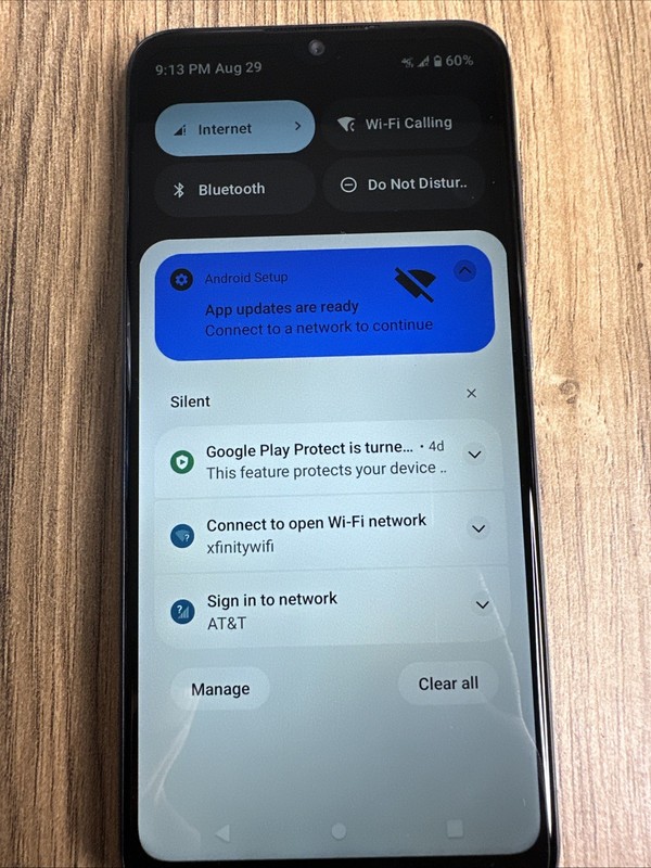 AT&T Calypso 4 Phone For Wifi Use Or Prepaid With AT&T