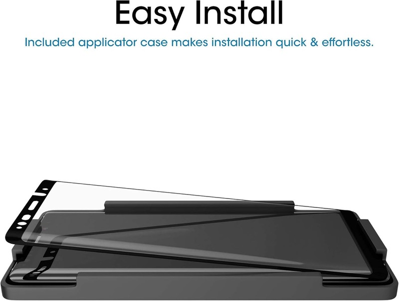 2PCS Screen Protector for Samsung Galaxy Note 9 3D Curved Tempered Glass Easy In gallery