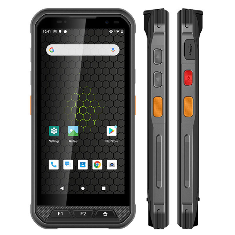 4G LTE 2D Barcode Scanner Handheld Android Phone Transport Rugged Mobile V9S gallery
