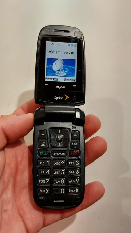 757.Sanyo SCP-3200 Very Rare – For Collectors – No Sim Card