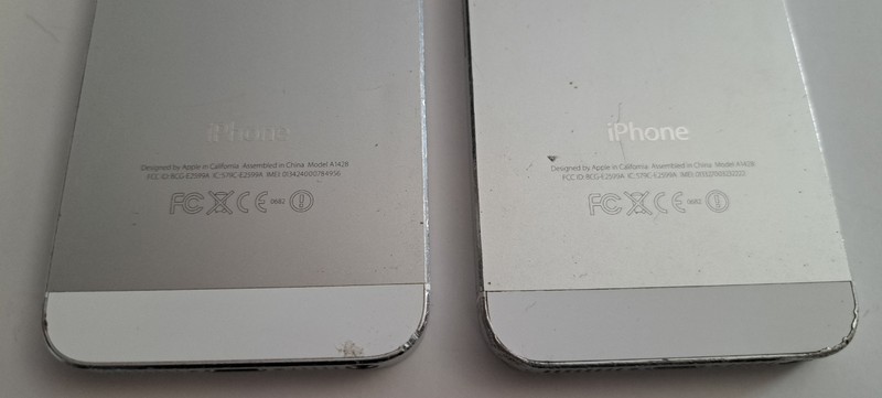 iPhone 5, 32GB White/Silver A1428 Lot Of Two Total! gallery