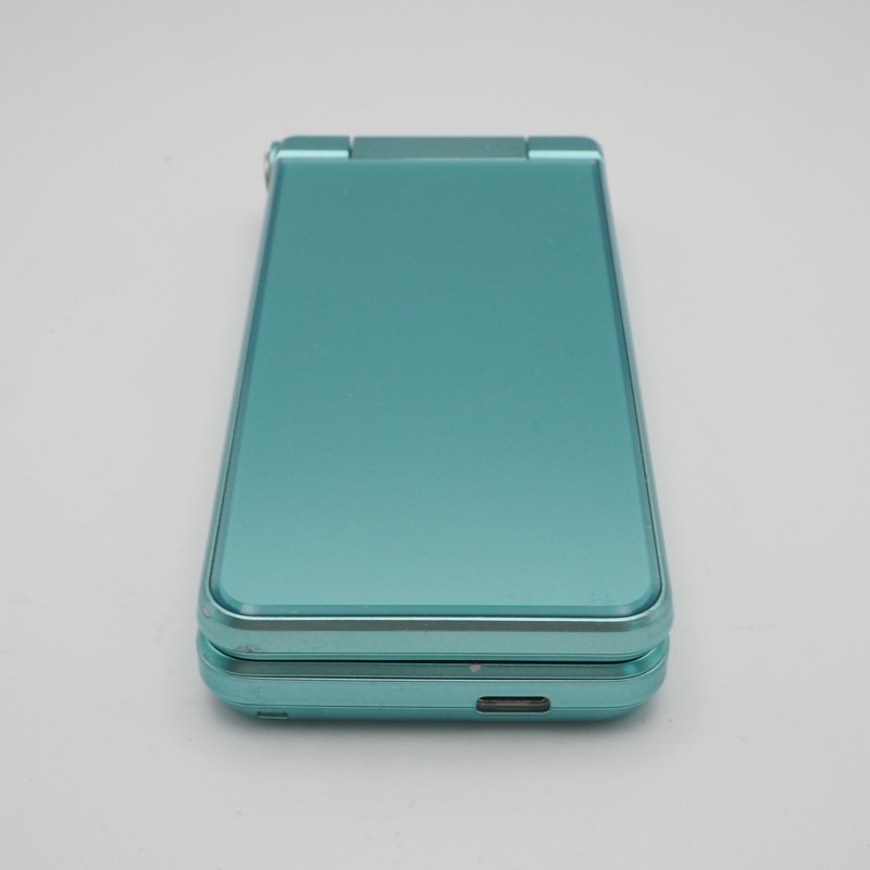 [Excellent] SHARP AQUOS Keitai 2 601SH 602SH Light Green Flip Unlocked SIM Free gallery