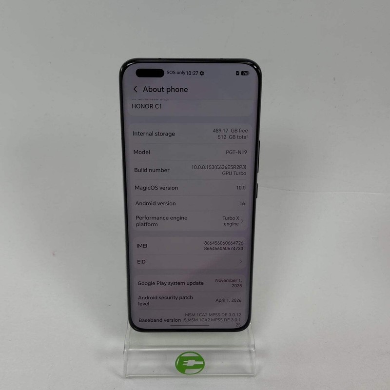 Factory Unlocked Honor Magic5 Pro 512GB 10 Black PGT-N19 gallery