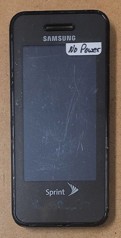 Samsung Instinct SPH-M800 – Black ( Sprint ) Rare Cellular Phone