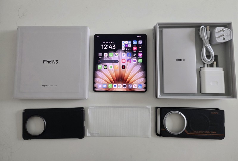 Oppo Find N5 16/512GB Black Global Unlocked 100% Battery – Flawless + $50 Extras