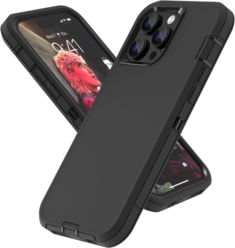 iPhone 14 Pro Max Case Heavy Duty Hybrid Shockproof Bumper Durable Phone Cover