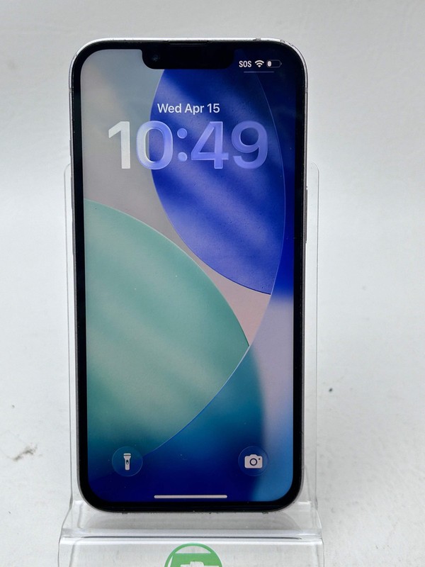 Broken Unlocked Apple iPhone 14 128GB 26.2.1 MPUX3LL/A /Back Is Cracked