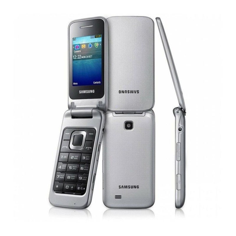 Original Samsung C3520 1.3MP 2.4" GSM MP3 Bluetooth unlocked flip phone gallery