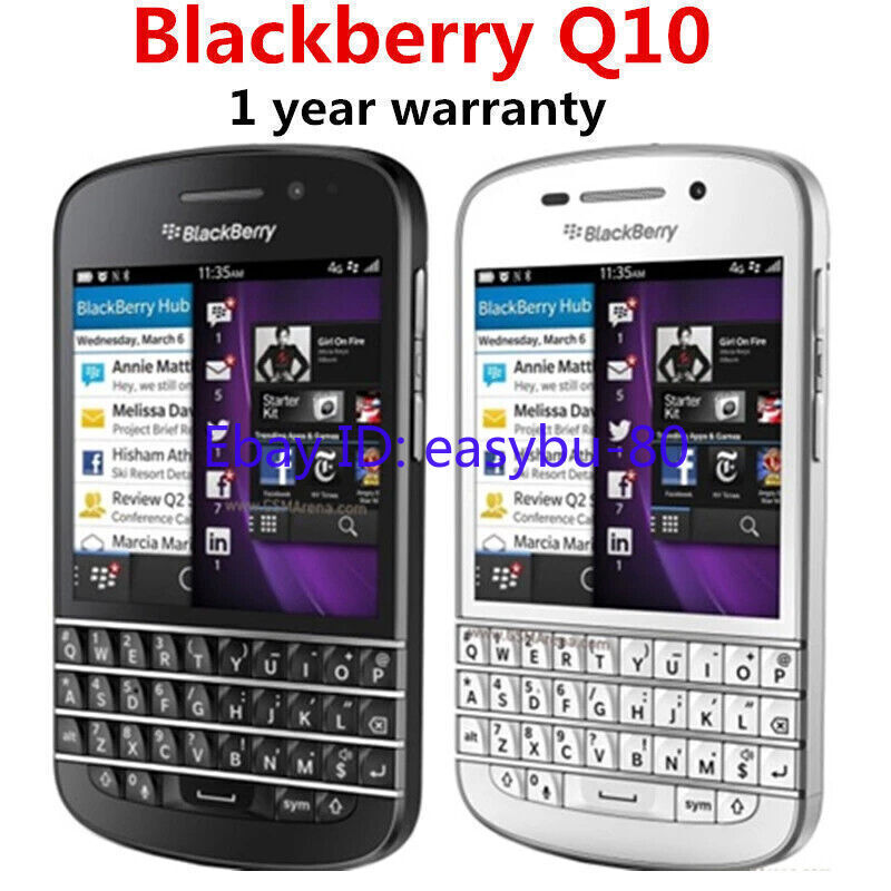 BlackBerry Q10 16GB+2GB 8MP LTE Qwerty Keyboard Unlocked Smartphone- New Sealed gallery