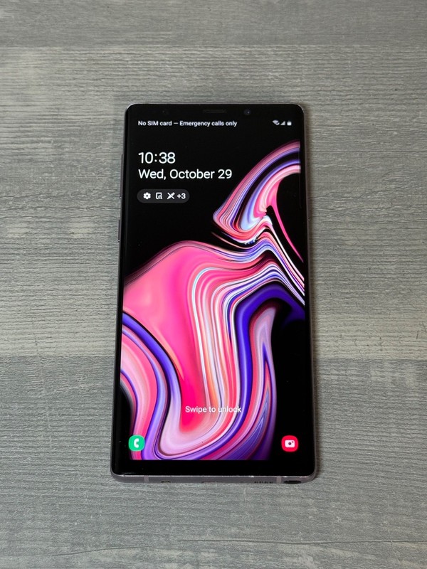 Samsung Galaxy NOTE 9 SM-N960U Factory Unlocked 128GB Smartphone Open Box A+