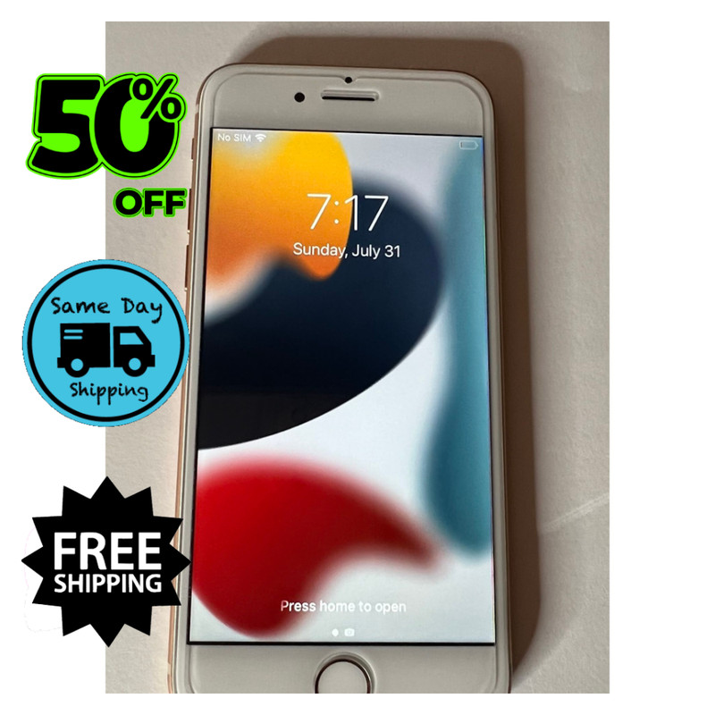Apple iPhone 8 64GB 128GB 256GB Red/Silver Unlocked Verizon At&t T-Mobile