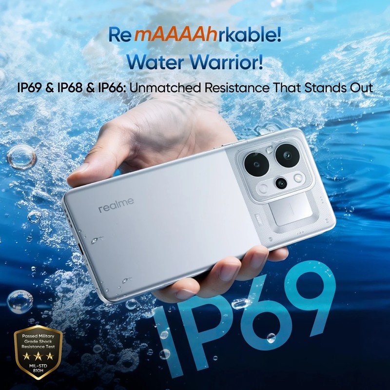realme P4 Power 5G (Blue, 128GB) (8 GB RAM) Dimensity 7400 Ultra Global version gallery