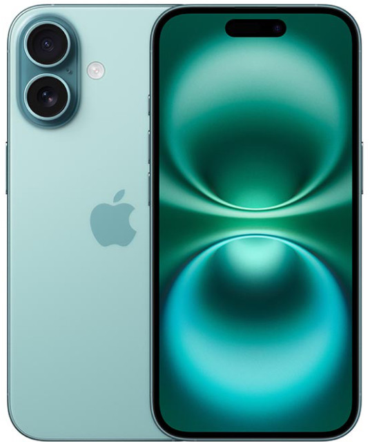 Apple iPhone 16 A3081 T-Mobile Only 256GB Teal Very Good