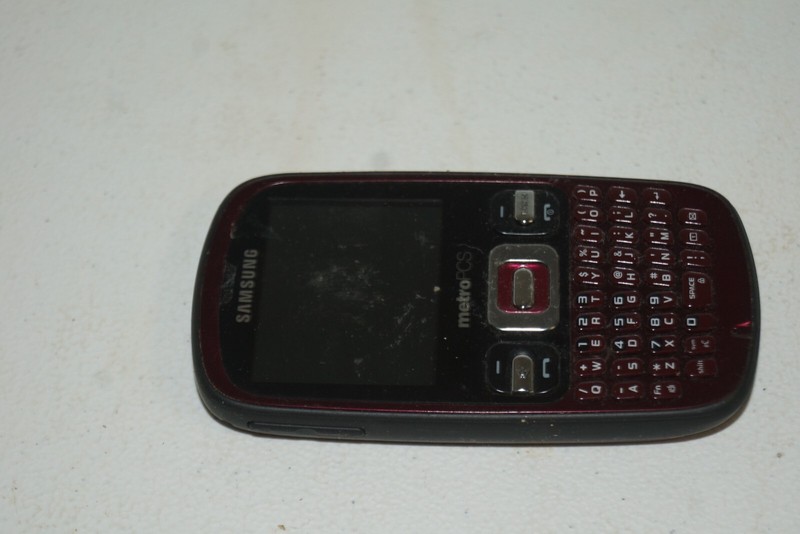 Samsung SCH-R350 MetroPCS CDMA Cellular Phone Red gallery