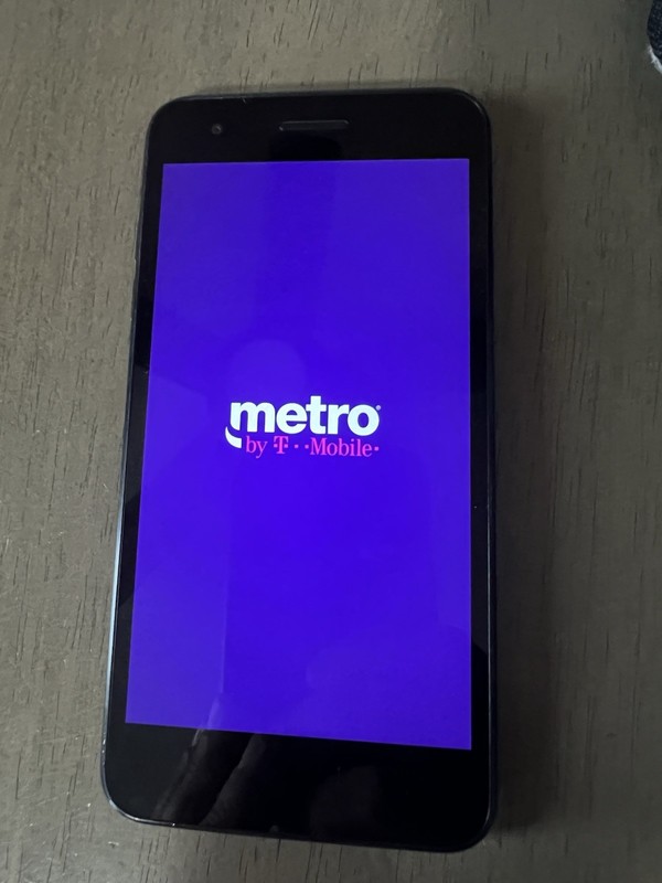 LG Aristo 3 Plus LMX220MB Black 16GB Metro PCS Android 9 Smartphone Used