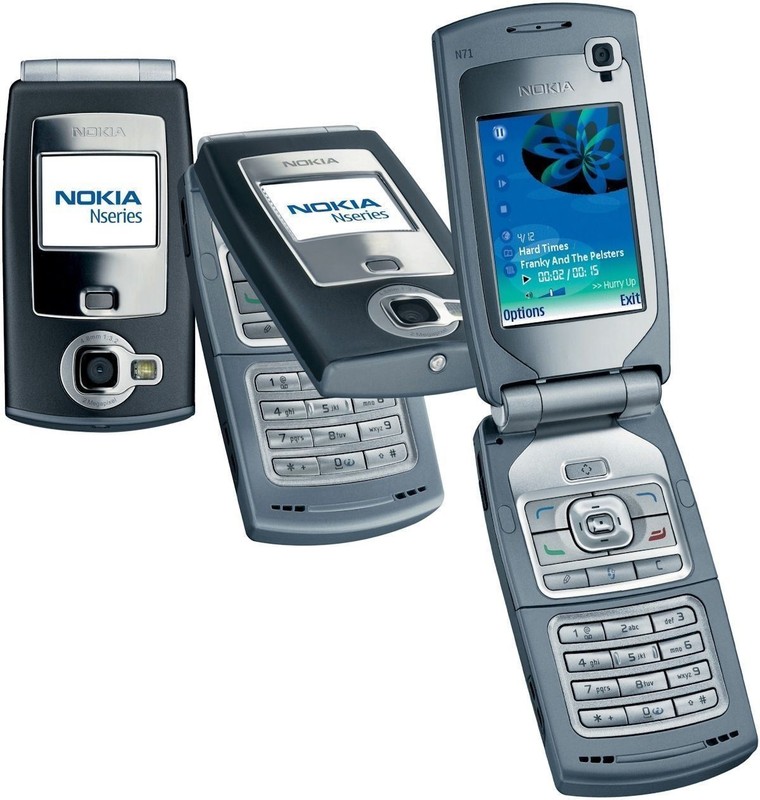 Nokia n71 3G UMTS 2100 Original 2.4&Prime; Bluetooth 2MP Infrared port Mobile Phone