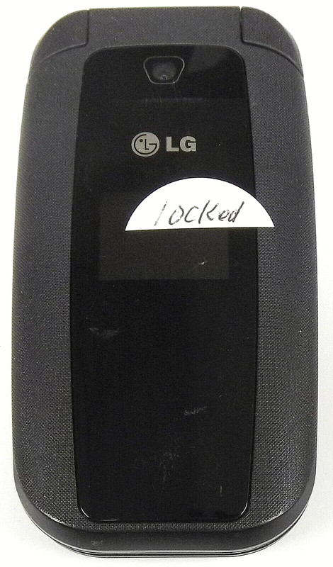 LG 440G / LG440G – Black ( TracFone ) Cellular Flip Phone