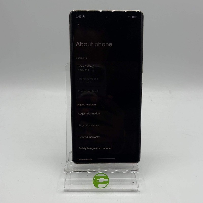 Factory Unlocked Google Pixel 7 Pro 128GB Charcoal GE2AE gallery