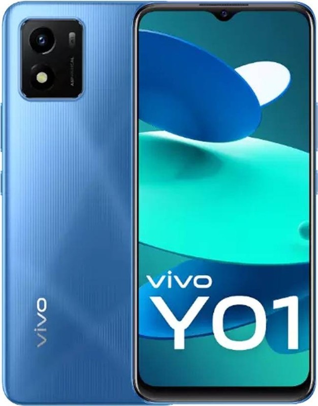 vivo Y01 Blue 32GB ROM 2GB RAM Factory Unlocked SMARTPHONE -NO TARIFF TO USA