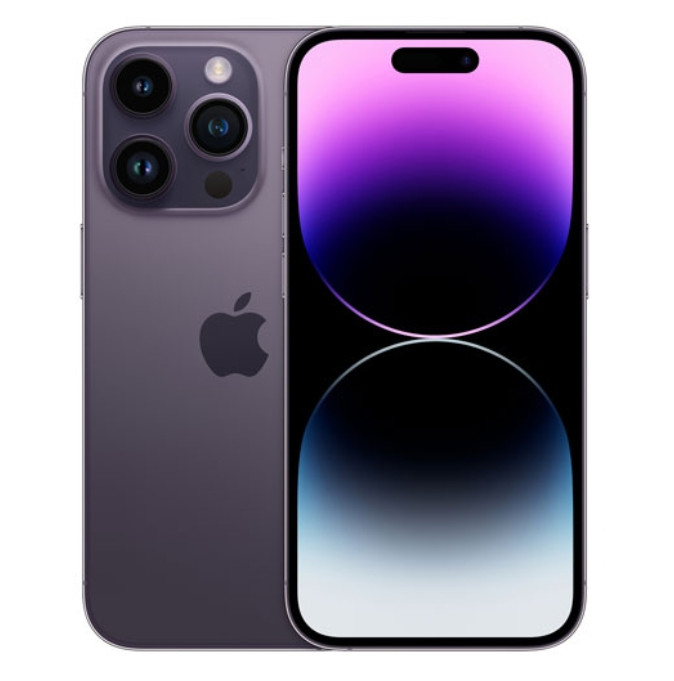Apple iPhone 14 Pro – 128GB Deep Purple Unlocked – eSIM | Excellent