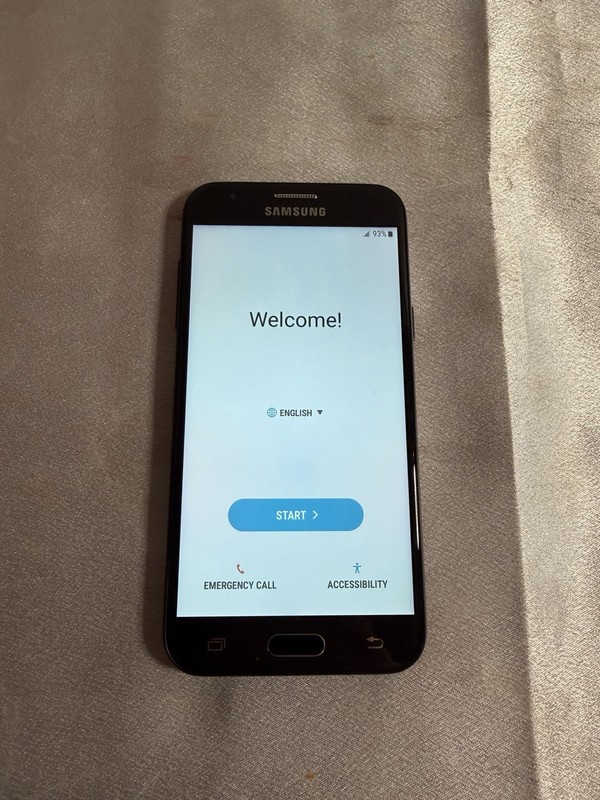 Samsung Galaxy J3 2017 (SM-J327U) – 16GB – Black (AT&T)