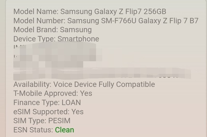 Samsung Galaxy Z Flip 7 5G 256GB - Blue Color (T-Mobile Only) - Open Box New gallery