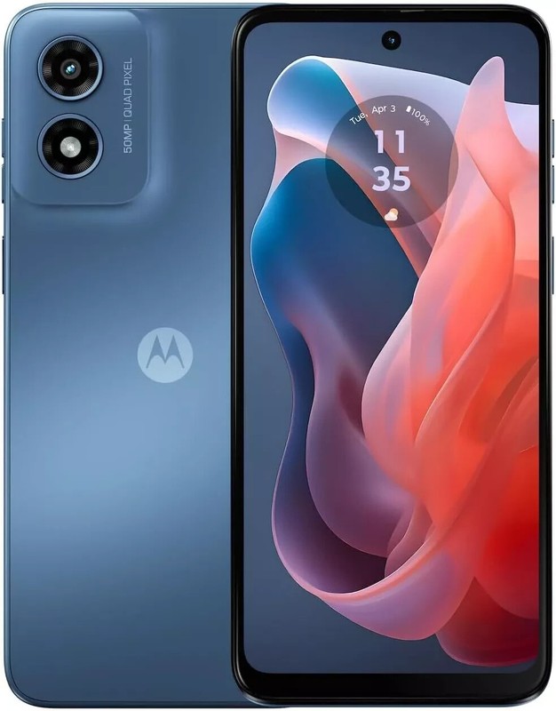 Motorola Moto G Play 2024 XT2413-2 64GB, Unlocked, 6.5&Prime; – Blue-excellent