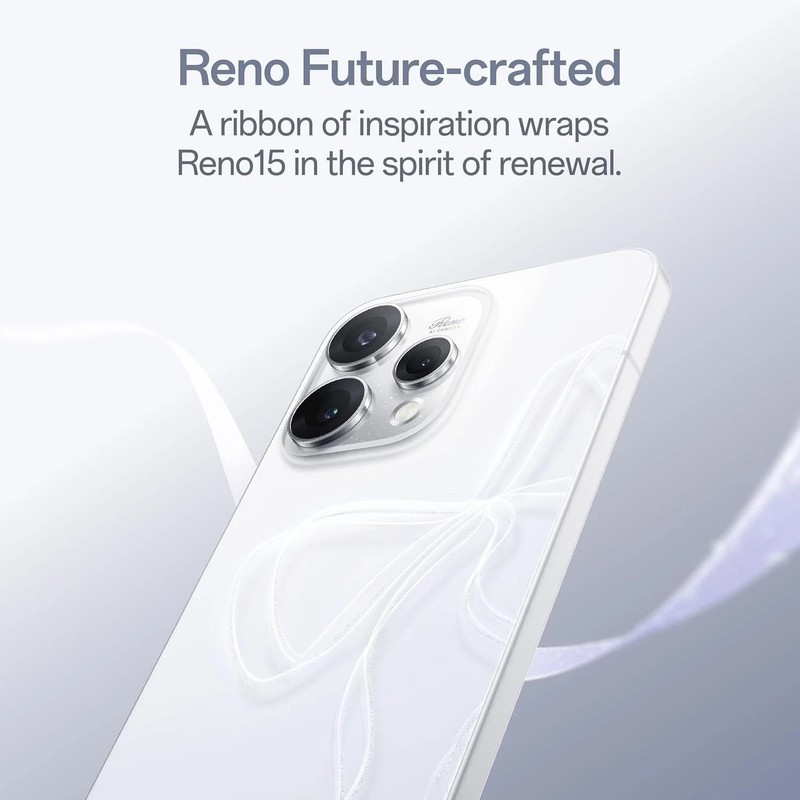 Oppo Reno15 5G (White, 8GB RAM 256GB Storage) 7 Gen 4 Processor Global Version. gallery