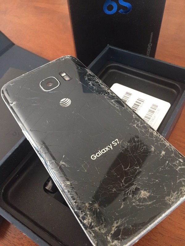 Samsung Galaxy S7 SM-G930 - 32GB - Black Onyx (AT&T) Smartphone w/S9 Box gallery