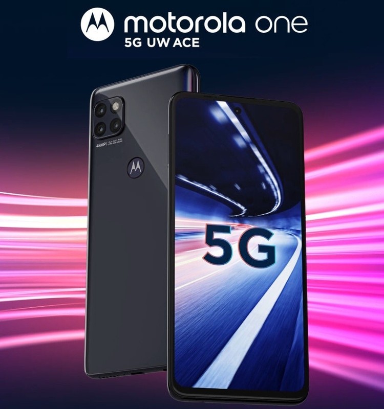 Motorola One 5G Ace 2021 XT2113 64GB 48MP Global Unlocked Smartphone Good B+