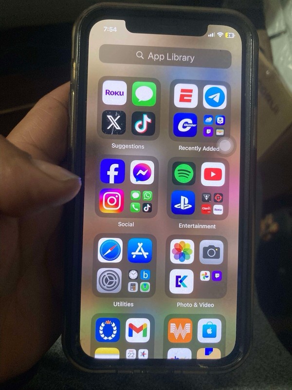 Iphone 12 With Tiktok App