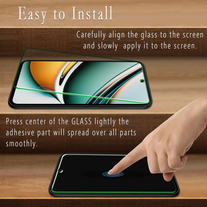 2 Pack Screen Protector for Samsung Galaxy A54 5G, Anti-Scratch Tempered Glass gallery
