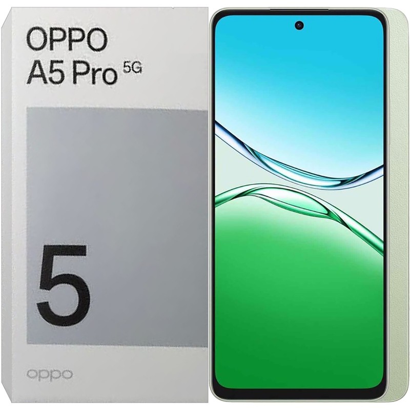 Oppo A5 Pro 5G Olive Green 256GB + 8GB Dual-SIM Factory Unlocked GSM NEW
