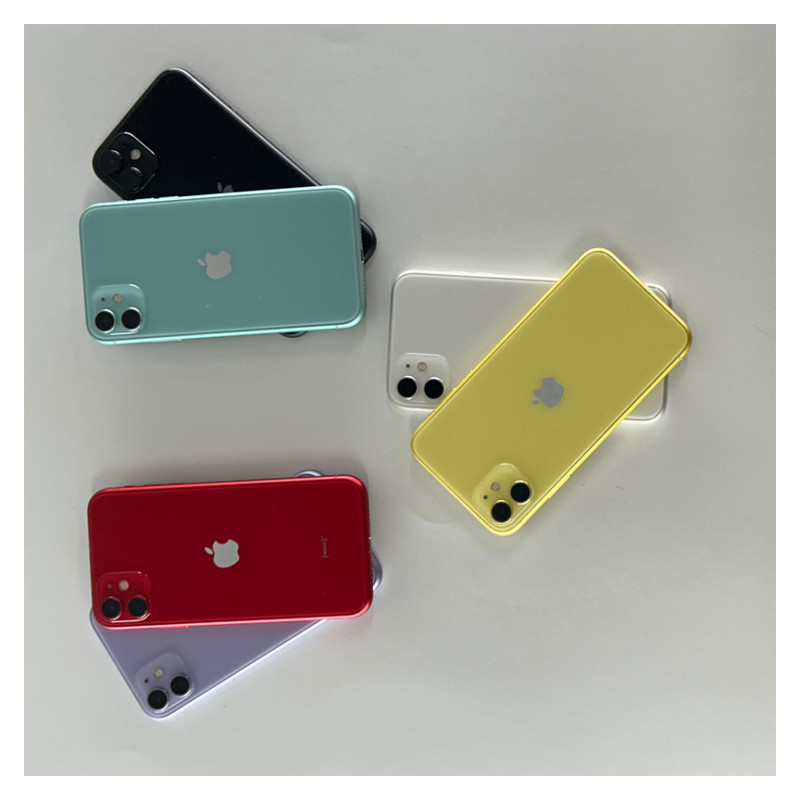 Apple iPhone 11 64GB – Unlocked, Black/Red/Green, Mint Condition