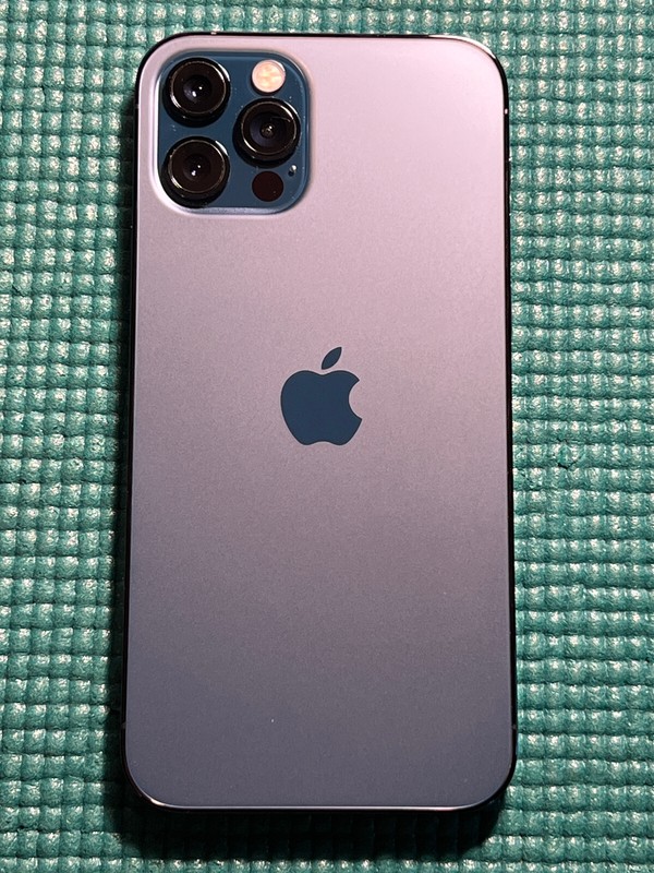 Apple iPhone 12 Pro - 256GB - Pacific Blue (Unlocked) A2341 (CDMA + GSM) gallery