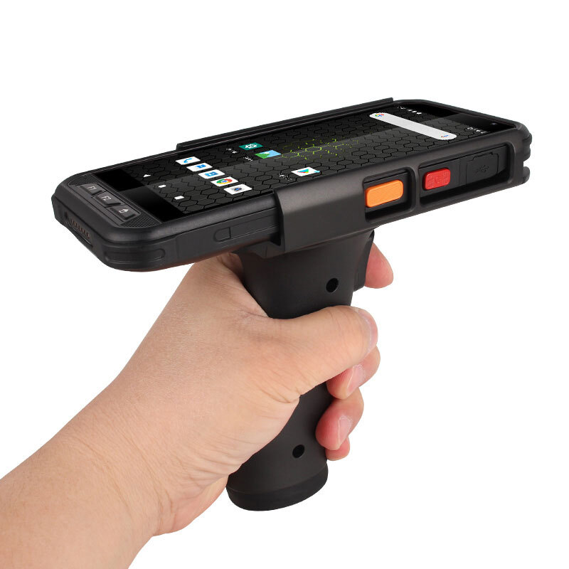4G LTE 2D Barcode Scanner Handheld Android Phone Transport Rugged Mobile V9S gallery