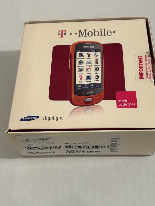 699.Samsung SGH-T749 Very Rare – For Collectors – New In Box. Vintage