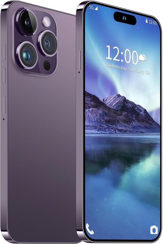 BAOWU I14 Pro Max Unlocked Smartphone, 6+256GB,