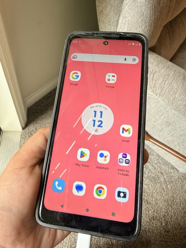 Motorola Moto G Play (2023) 32GB Blue Android Bar Phone 16MP Camera Used