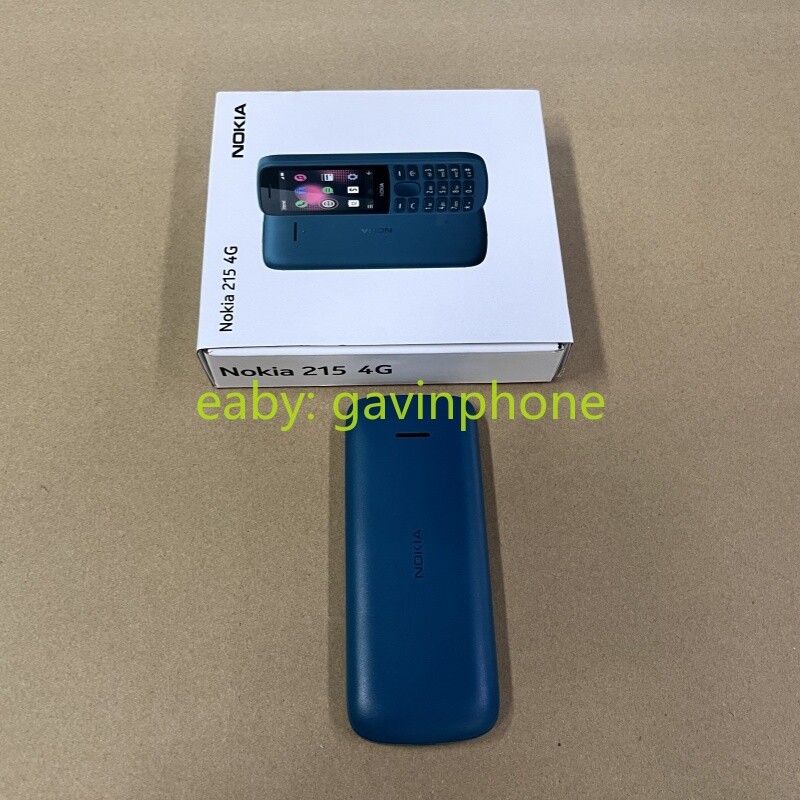 Unlocked Nokia 215 4G Dual SIM , Multiplayer Games Cell Phone Long endurance gallery